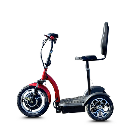 Elektrisk 3-hjuls scooter 500w for bevegelseshemmede og eldre - Modell Movo500