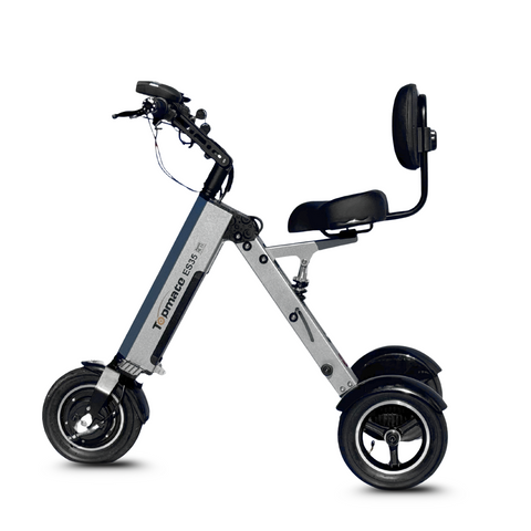 Mini sulankstomas triratis paspirtukas ES-35 PMR ir senjorams – itin lengvas triratis