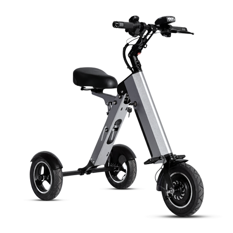 Mini trottinette pliable 3 roues ES-35 pour PMR et Séniors - Tricycle ultra léger