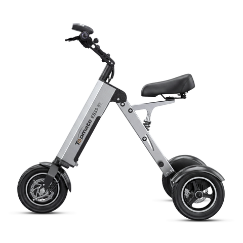Mini trottinette pliable 3 roues ES-35 pour PMR et Séniors - Tricycle ultra léger