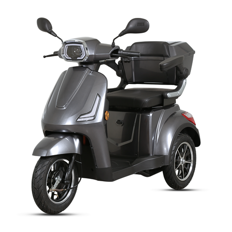 Elektrisk 3-hjulet scooter Strada 1000W – Til personer med nedsat mobilitet og seniorer