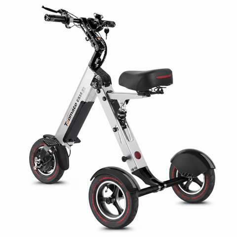 Mini trottinette pliable 3 roues ES-35 pour PMR et Séniors - Tricycle ultra léger