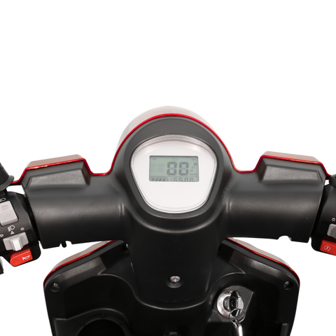 Elektrisk 4-hjuls scooter Rider 1000W 2 seter – for bevegelseshemmede og eldre