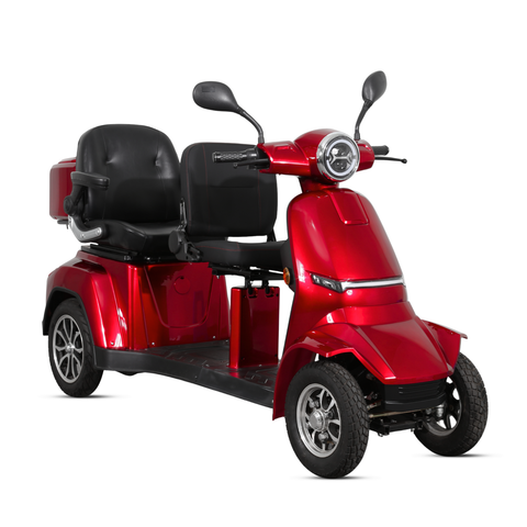 Elektrisk 4-hjuls scooter Rider 1000W 2 seter – for bevegelseshemmede og eldre