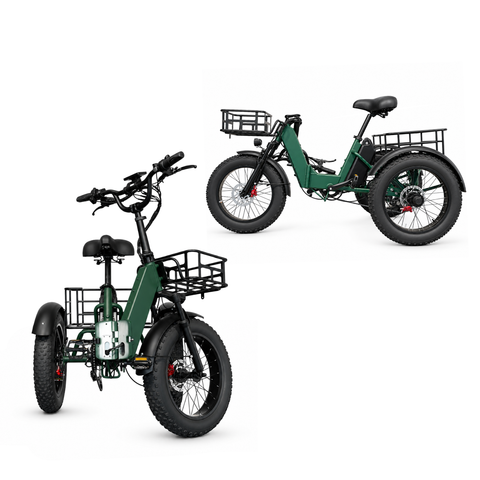 Elektriline kaubakolmerattaline H1 – 3-rattaline Fat Bike