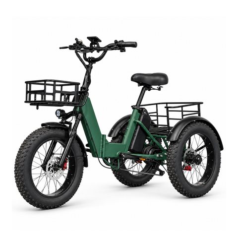 Elektriline kaubakolmerattaline H1 – 3-rattaline Fat Bike