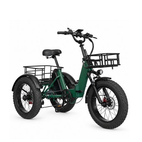 Elektriline kaubakolmerattaline H1 – 3-rattaline Fat Bike