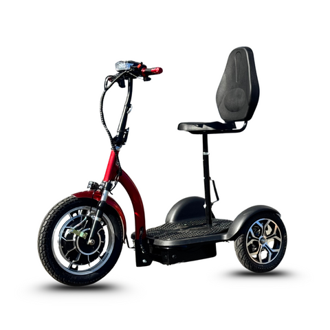 Elektrisk 3-hjuls scooter 500w for bevegelseshemmede og eldre - Modell Movo500