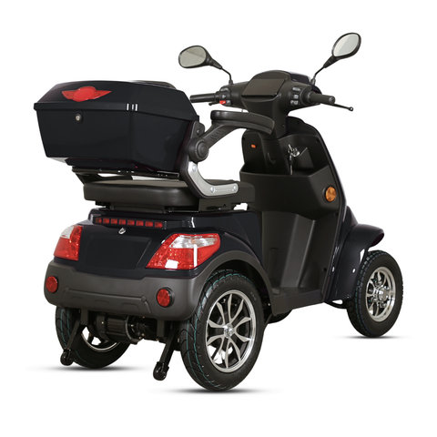Scooter Elétrico 4 Rodas Rider Pro 1000W – Para Pessoas com Mobilidade Reduzida e Idosos