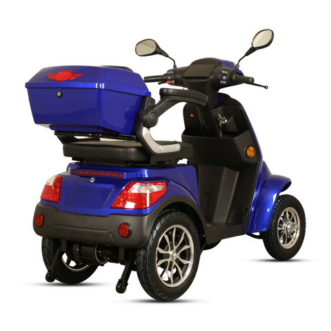 Scooter Elétrico 4 Rodas Rider Pro 1000W – Para Pessoas com Mobilidade Reduzida e Idosos