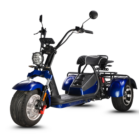 Tricycle électrique 3 roues City Coco HM-3 autonomie modulable (20 Ah / 40 Ah)