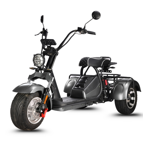 Tricycle électrique 3 roues City Coco HM-3 autonomie modulable (20 Ah / 40 Ah)