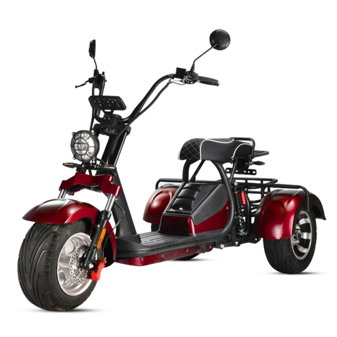 Tricycle électrique 3 roues City Coco HM-3 autonomie modulable (20 Ah / 40 Ah)