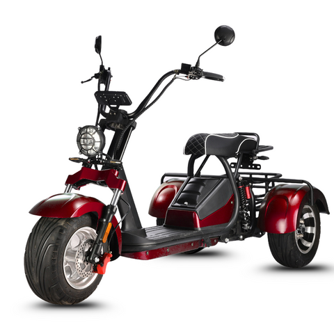 Tricycle électrique 3 roues City Coco HM-3 autonomie modulable (20 Ah / 40 Ah)