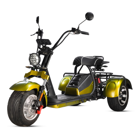 Tricycle électrique 3 roues City Coco HM-3 autonomie modulable (20 Ah / 40 Ah)