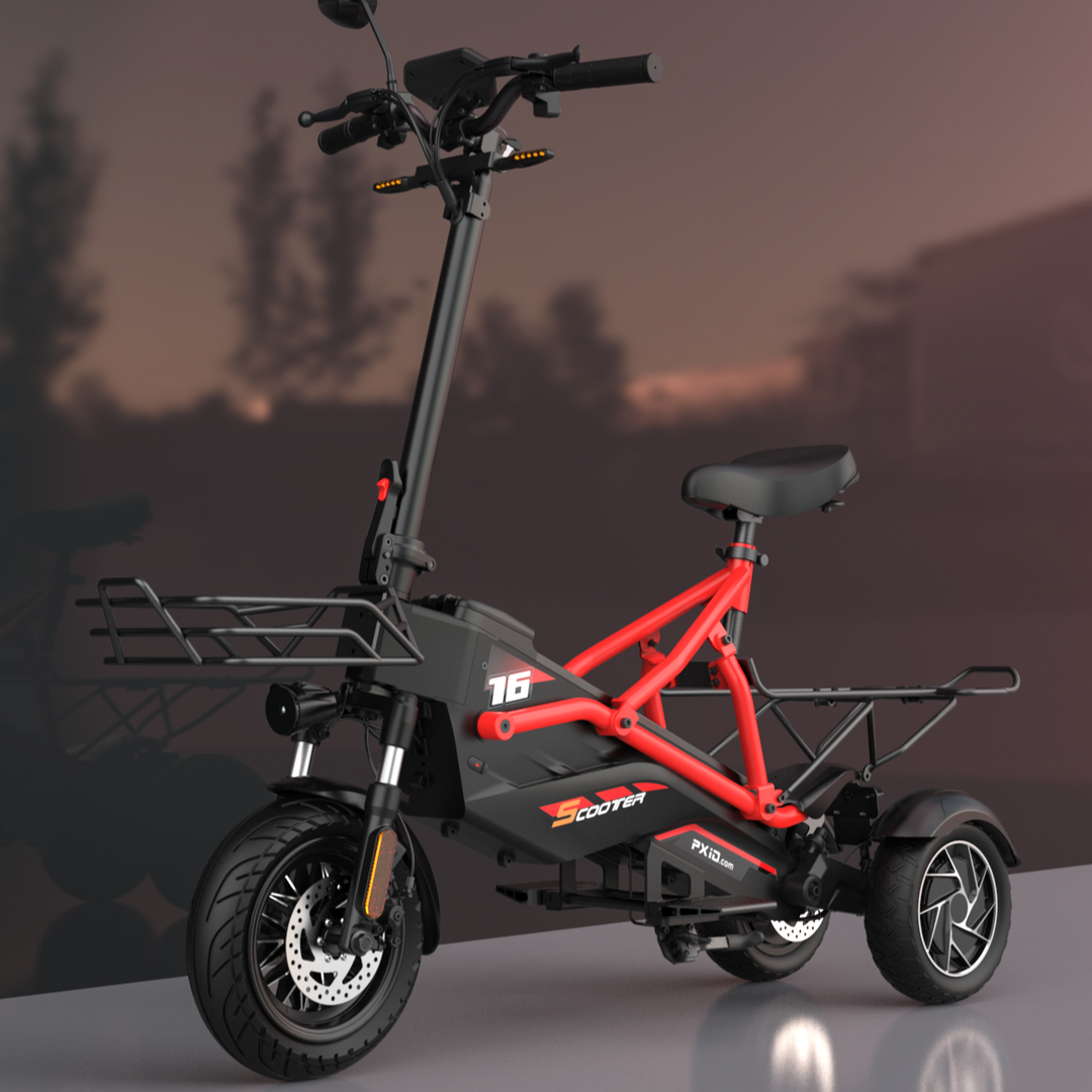 Rcb Trottinette Électrique Pliable Pneu 10 Kilométrage 30 35km App 500w Mode 3