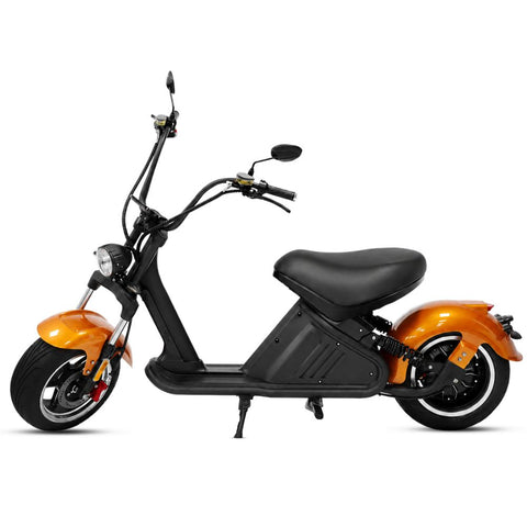 City Coco trotinete elétrica M2 – estilo chopper, topo de gama, bateria amovível 30 Ah