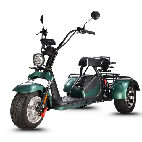 Tricycle électrique 3 roues City Coco HM-3 autonomie modulable (20 Ah / 40 Ah)