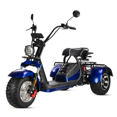 Tricycle électrique 3 roues City Coco HM-3 autonomie modulable (20 Ah / 40 Ah)