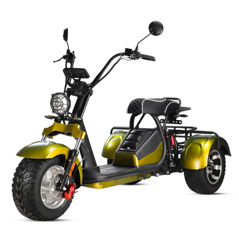 Tricycle électrique 3 roues City Coco HM-3 autonomie modulable (20 Ah / 40 Ah)