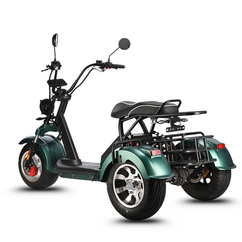 Tricycle électrique 3 roues City Coco HM-3 autonomie modulable (20 Ah / 40 Ah)