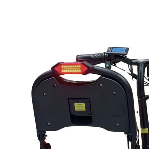 Removable LED rear light kit – USB charging, integrated turn signals