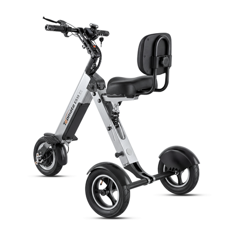 senioren fahrrad mit drei rädern gebraucht Mini faltbarer 3-Rad-Roller ES-35 für PMR und Senioren – Ultraleichtes – Scoot Motion