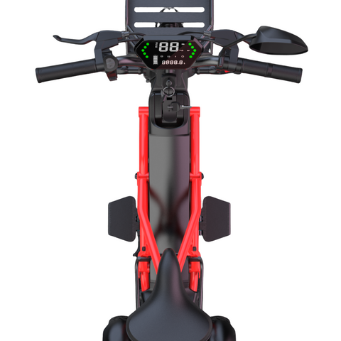 Trottinette électrique 3 roues avec selle 1000W modèle F2