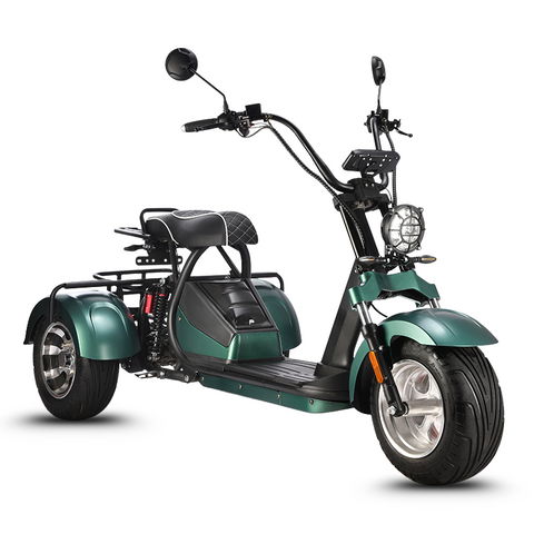 Tricycle électrique 3 roues City Coco HM-3 autonomie modulable (20 Ah / 40 Ah)