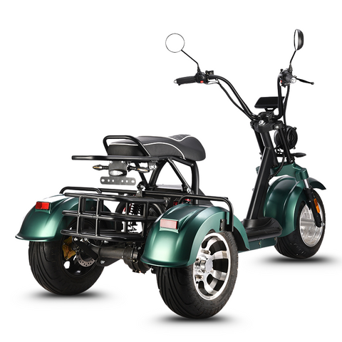 Tricycle électrique 3 roues City Coco HM-3 autonomie modulable (20 Ah / 40 Ah)