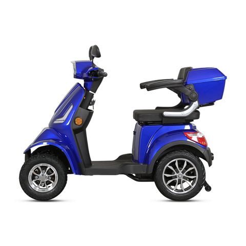 Scooter Elétrico 4 Rodas Rider Pro 1000W – Para Pessoas com Mobilidade Reduzida e Idosos