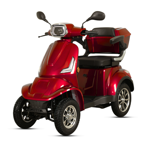 Scooter Elétrico 4 Rodas Rider Pro 1000W – Para Pessoas com Mobilidade Reduzida e Idosos