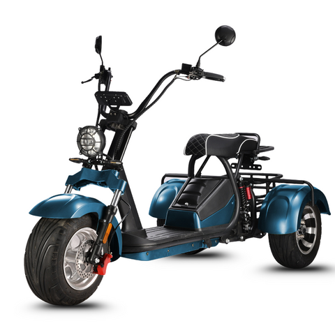 Tricycle électrique 3 roues City Coco HM-3 autonomie modulable (20 Ah / 40 Ah)