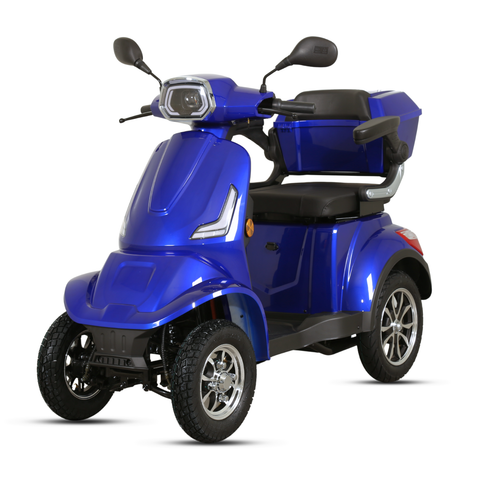 Scooter Elétrico 4 Rodas Rider Pro 1000W – Para Pessoas com Mobilidade Reduzida e Idosos
