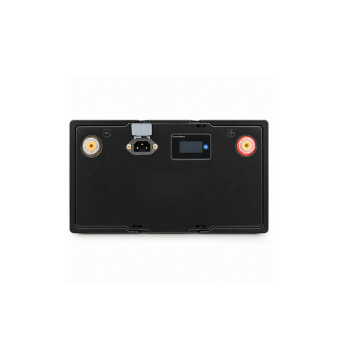 12V 100Ah Lithium-Batterie mit LCD-Display und Klappgriffen
