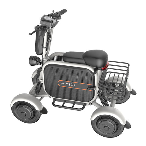 Mini 4-wheel scooter for seniors or PMR 1000W model DUDU10SS