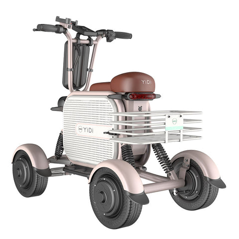 Mini 4-wheel scooter for seniors or PMR 1000W model DUDU10SS