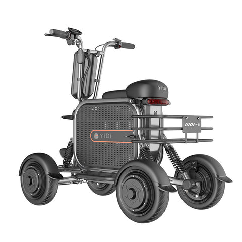 Mini 4-wheel scooter for seniors or PMR 1000W model DUDU10SS