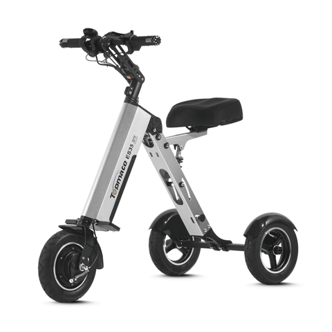 Mini trottinette pliable 3 roues ES-35 pour PMR et Séniors - Tricycle ultra léger