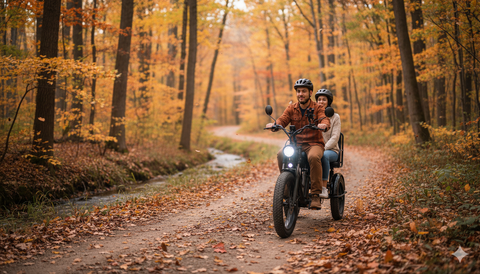 The 3-wheel electric Fat Bike