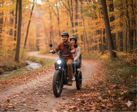 The 3-wheel electric Fat Bike