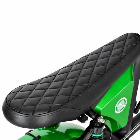 selle 2 places vélo électrique fat bike vue de près