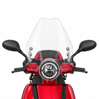 Pare-brise transparent pour scooter Rider – Protection contre le vent