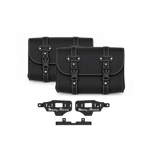 Kit de 2 sacoches latérales arrière avec supports pour Mangosteen FT-02