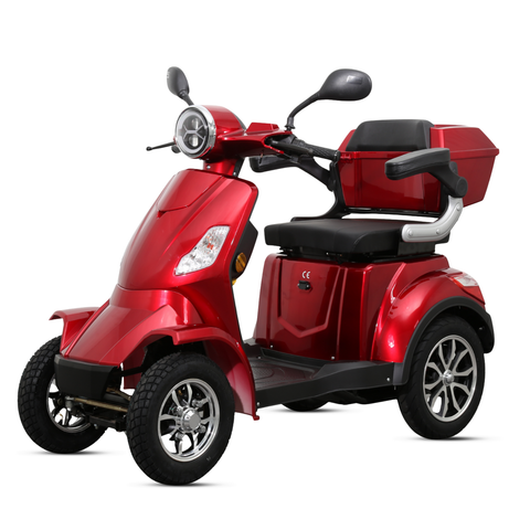 سكوتر كهربائي بأربع عجلات Rider 1000W – تنقل آمن لذوي الاحتياجات الخاصة وكبار السن