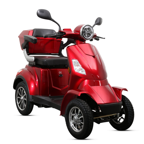 سكوتر كهربائي بأربع عجلات Rider 1000W – تنقل آمن لذوي الاحتياجات الخاصة وكبار السن