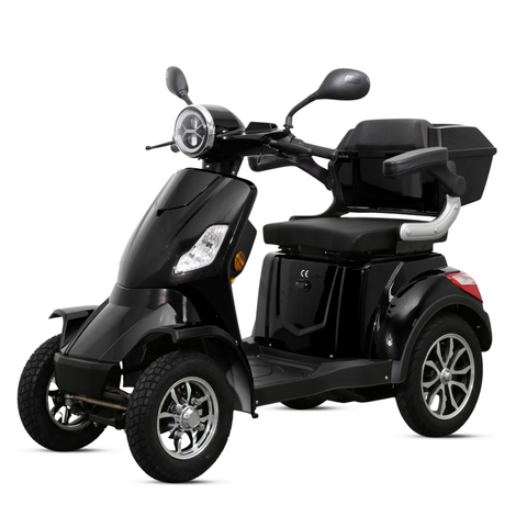 سكوتر كهربائي بأربع عجلات Rider 1000W – تنقل آمن لذوي الاحتياجات الخاصة وكبار السن