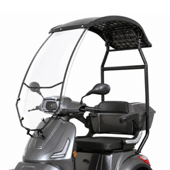 Dak en windscherm voor elektrische scooter met 3 en 4 wielen – Rider, Rider Pro en Strada