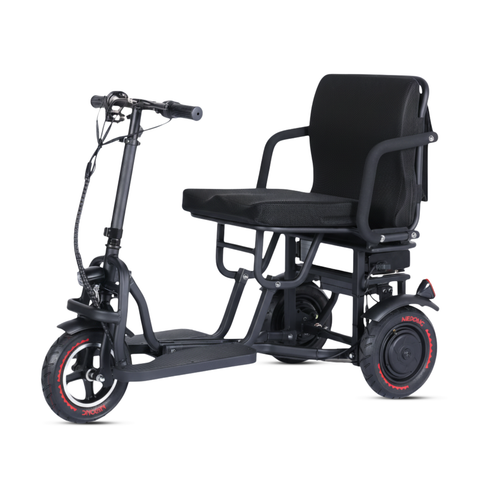 دراجة ثلاثية كهربائية قابلة للطي ES-10 – 3 عجلات 350 واط/700 واط، مثالية لذوي الاحتياجات الخاصة وكبار السن