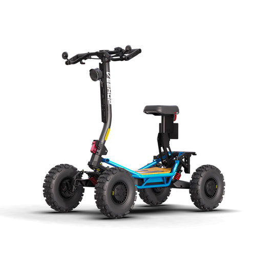 VEEHOP All Terrain 4WD Scooter mit klappbarem Sattel 3200 W/6400 W 40 Ah